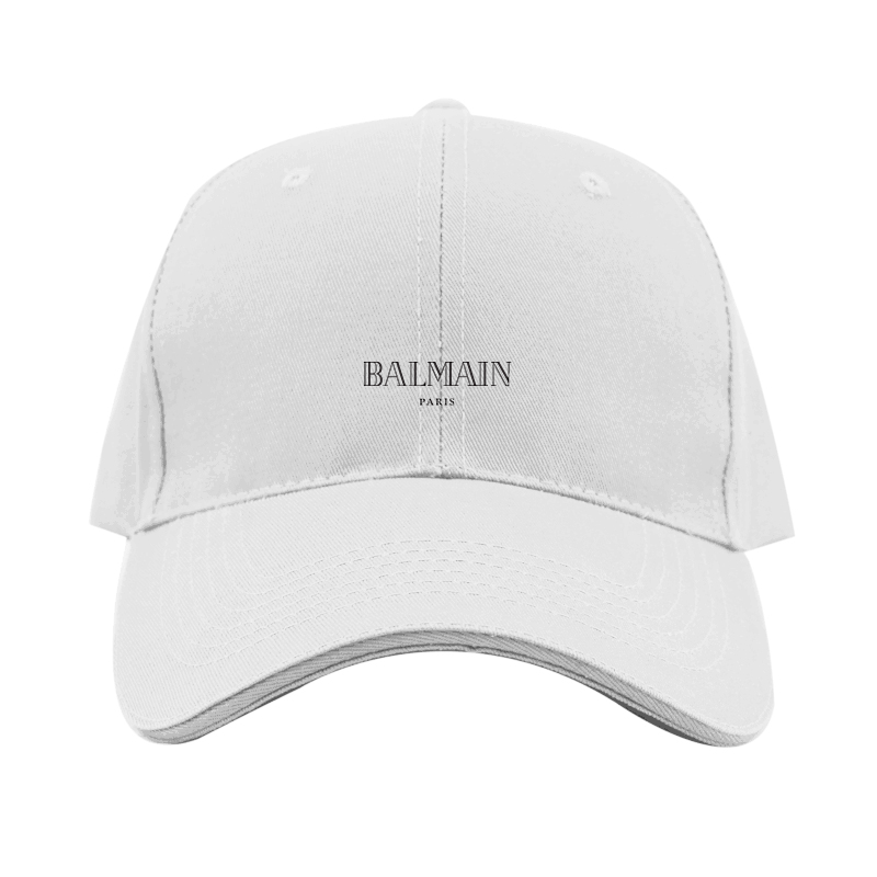 Balmain Logo Dad Baseball Cap Hat