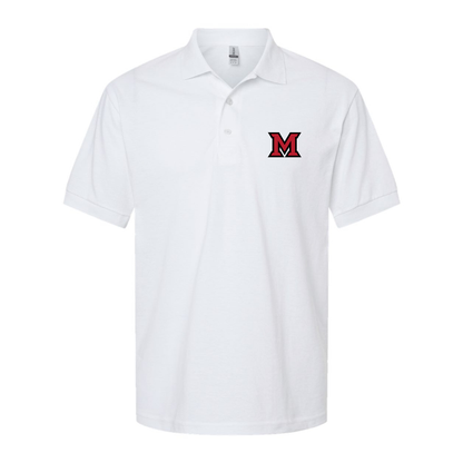 Men's Miami Ohio RedHawks Logo Dry Blend Polo