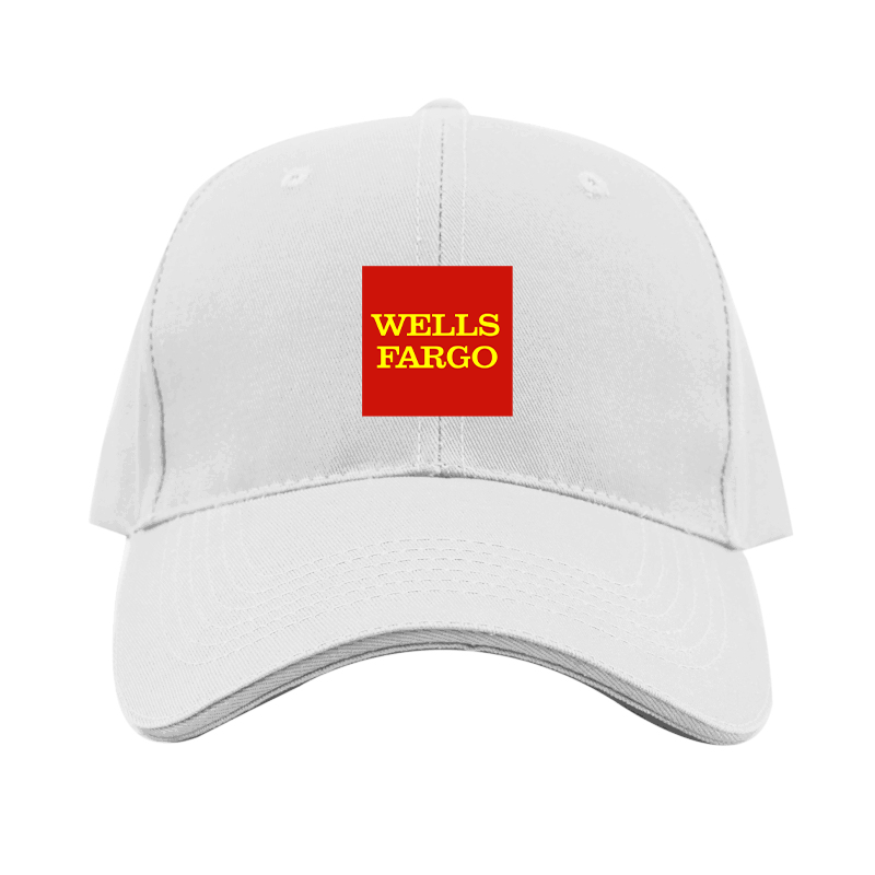 Wells Fargo Logo Dad Baseball Cap Hat