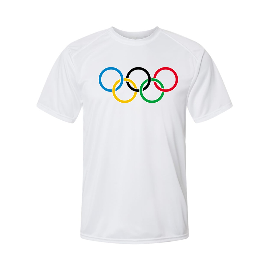 Youth Olympics Rings Polyester T-Shirt