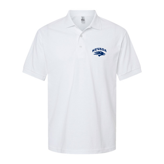 Men's Nevada Wolf Pack Logo Dry Blend Polo