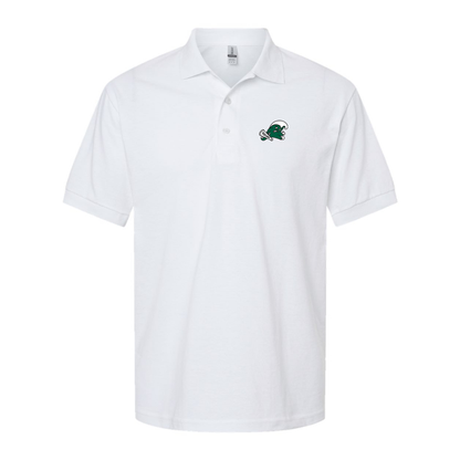 Men's  Tulane Green Wave Logo  Dry Blend Polo