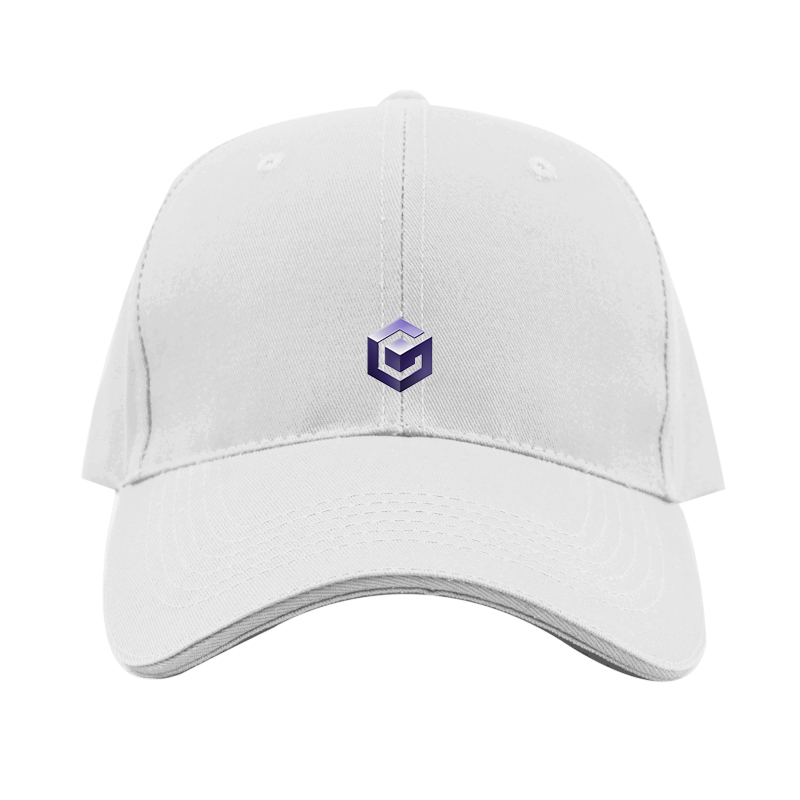 Nintendo GameCube Logo  Dad Baseball Cap Hat