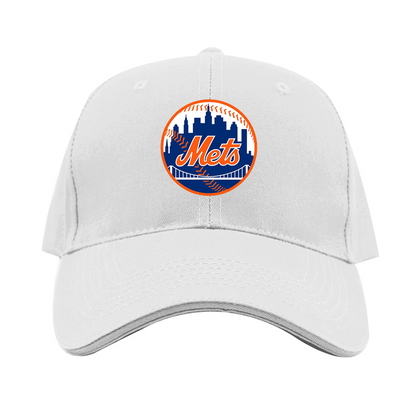 New York Mets Dad Baseball Cap Hat