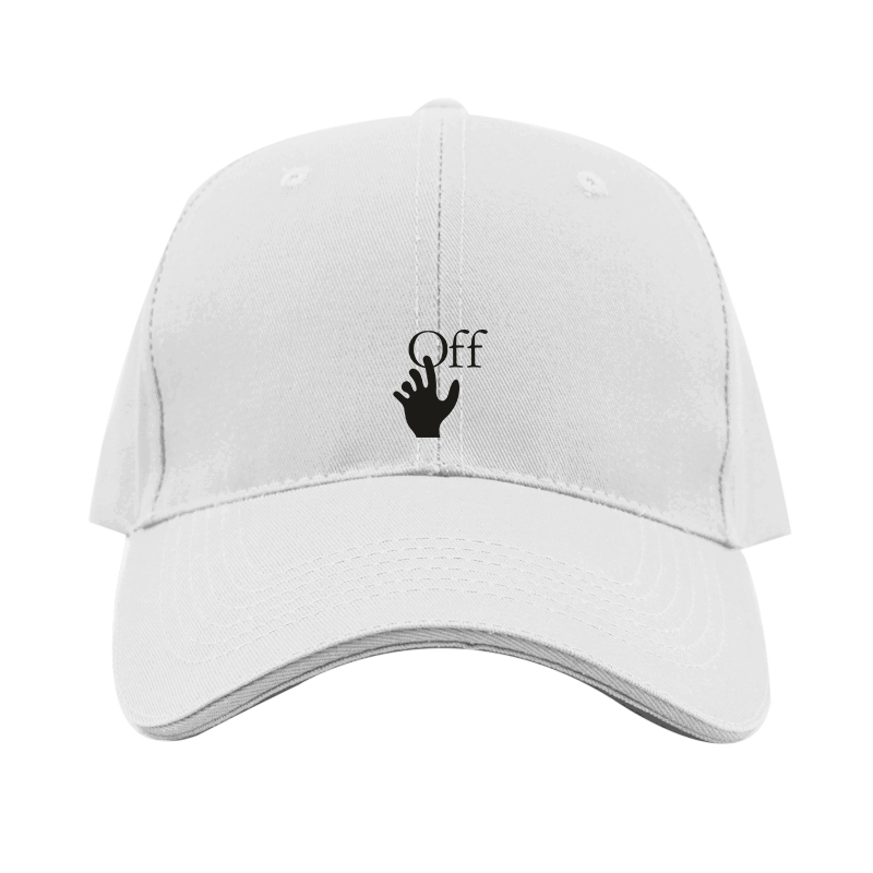 Off-White Hand Logo Dad Baseball Cap Hat