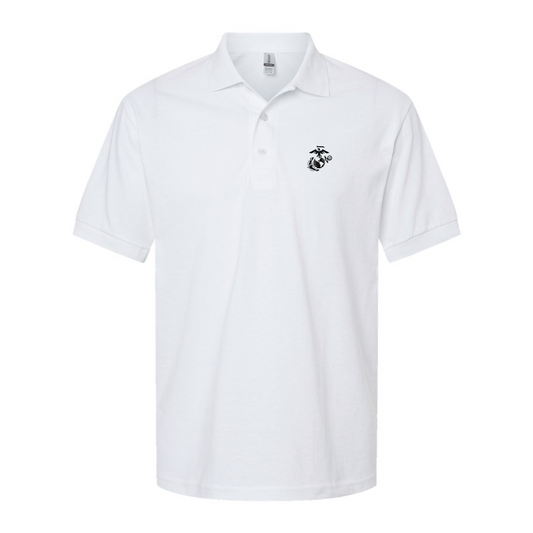 Men's USMC Symbol Dry Blend Polo