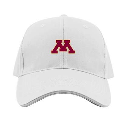 Minnesota Golden Gophers Logo Dad Baseball Cap Hat