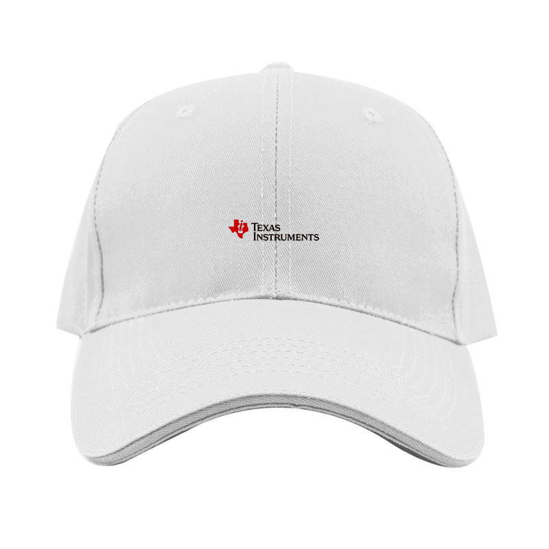 Texas Instruments Logo  Dad Baseball Cap Hat
