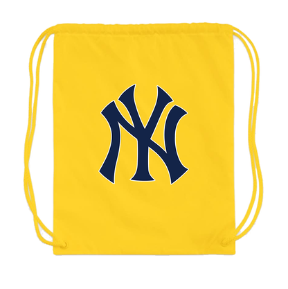 New York NY Yankees Baseball Drawstring Bag