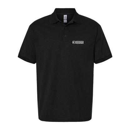 Men's 3 Doors Down Logo Dry Blend Polo