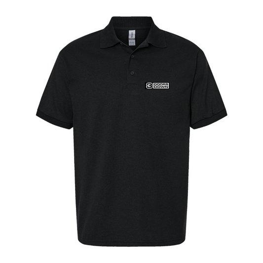 Men's 3 Doors Down Logo Dry Blend Polo