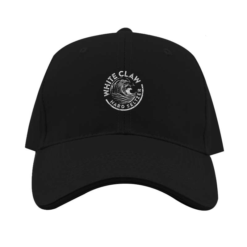 White Claw Logo  Dad Baseball Cap Hat