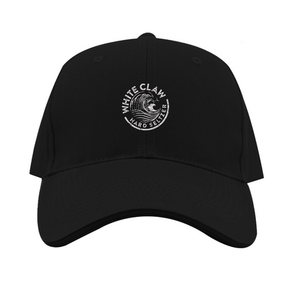 White Claw Logo  Dad Baseball Cap Hat