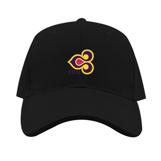 Thai Airlines Logo  Dad Baseball Cap Hat