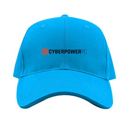 CyberPowerPC Logo  Dad Baseball Cap Hat