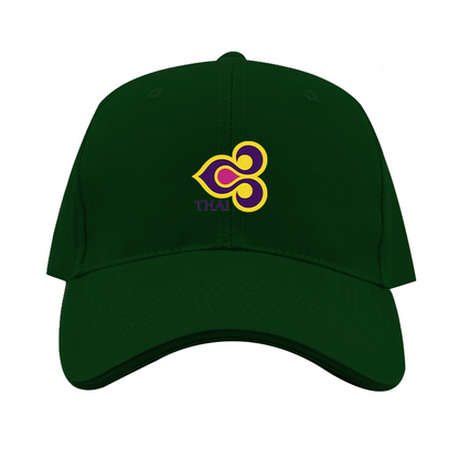 Thai Airlines Logo  Dad Baseball Cap Hat