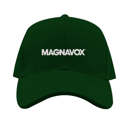 Magnavox Logo  Dad Baseball Cap Hat