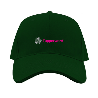 Tupperware Logo  Dad Baseball Cap Hat