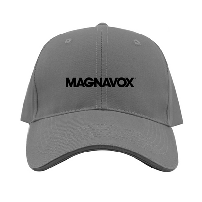 Magnavox Logo  Dad Baseball Cap Hat