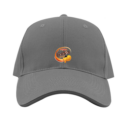 Goldfish Logo  Dad Baseball Cap Hat