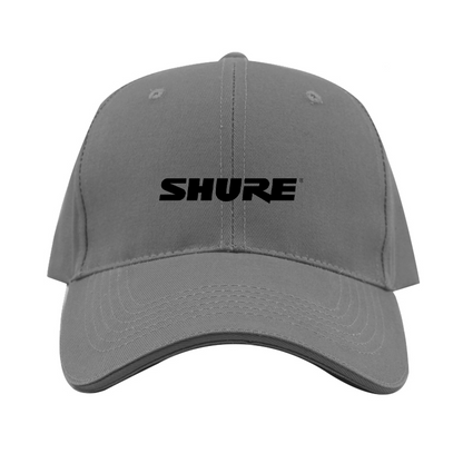 Shure Logo  Dad Baseball Cap Hat