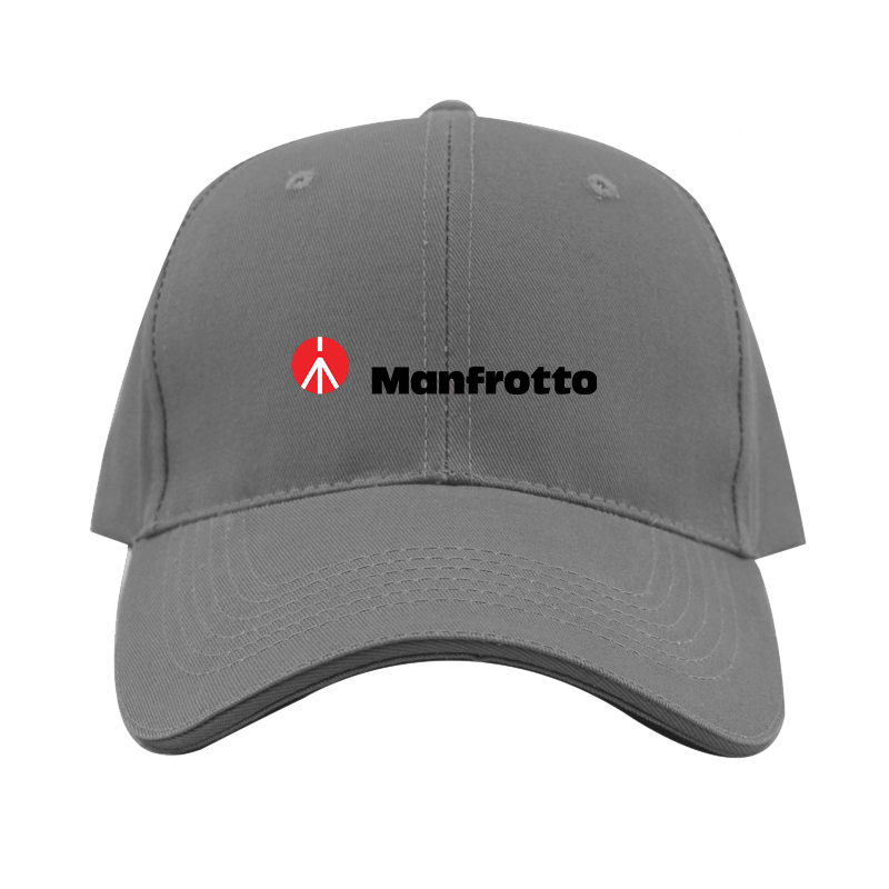 Manfrotto Logo  Dad Baseball Cap Hat