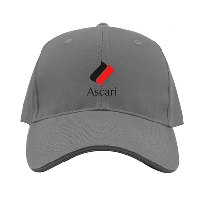 Ascari Logo  Dad Baseball Cap Hat