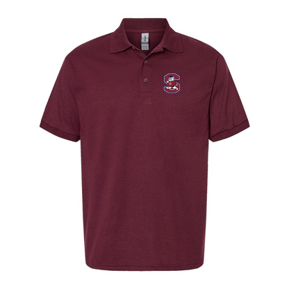 Men's South Carolina State Bulldogs Logo Gildan Dry Blend Jersey Polo
