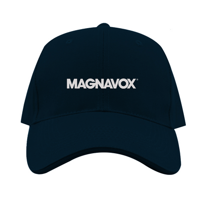 Magnavox Logo  Dad Baseball Cap Hat