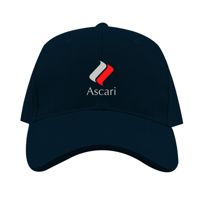 Ascari Logo  Dad Baseball Cap Hat