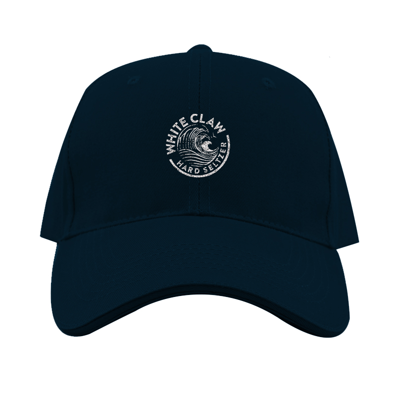 White Claw Logo  Dad Baseball Cap Hat