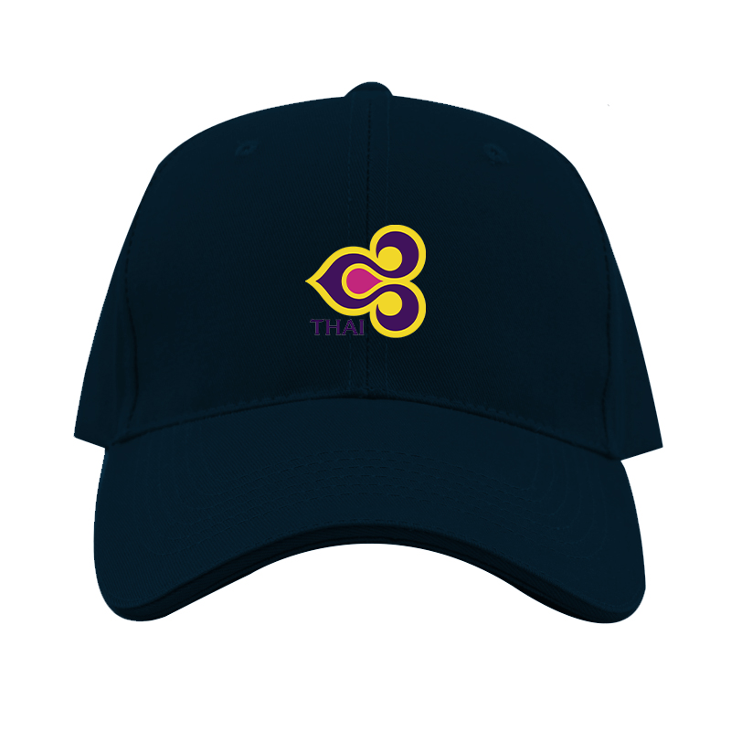 Thai Airlines Logo  Dad Baseball Cap Hat