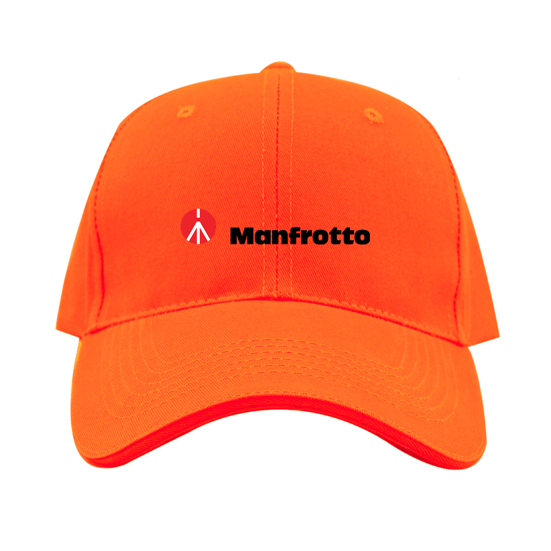 Manfrotto Logo  Dad Baseball Cap Hat