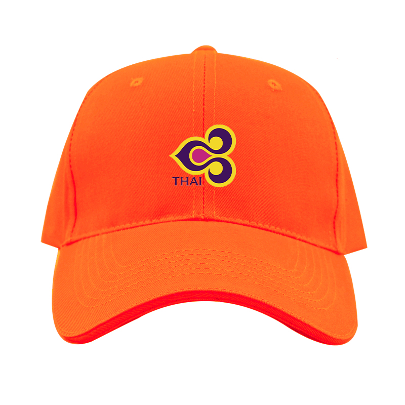 Thai Airlines Logo  Dad Baseball Cap Hat