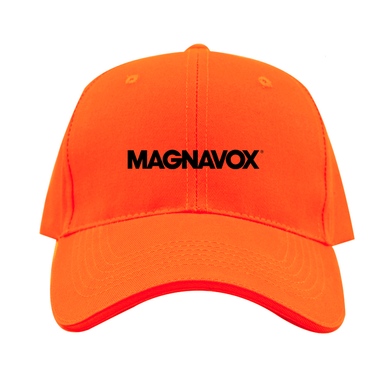 Magnavox Logo  Dad Baseball Cap Hat
