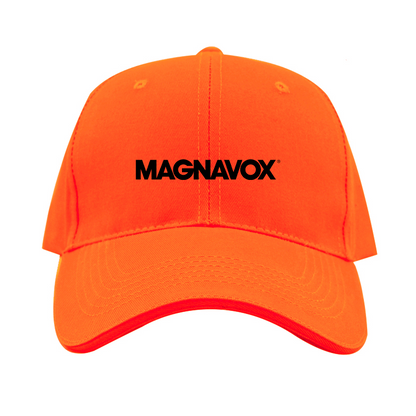 Magnavox Logo  Dad Baseball Cap Hat