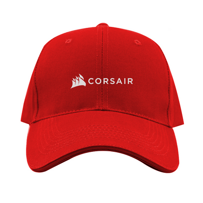 Corsair Logo  Dad Baseball Cap Hat