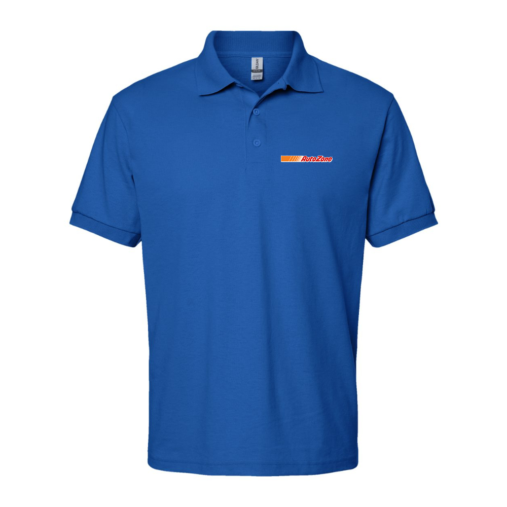 Men's AutoZone Logo Gildan Dry Blend Jersey Polo