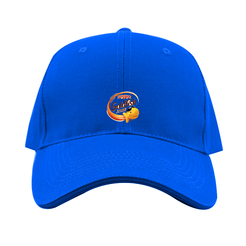Goldfish Logo  Dad Baseball Cap Hat