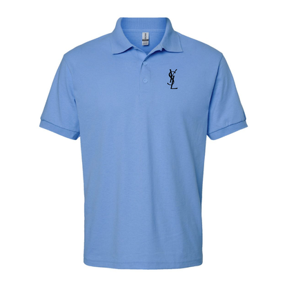 Men's YSL logo Dry Blend Polo