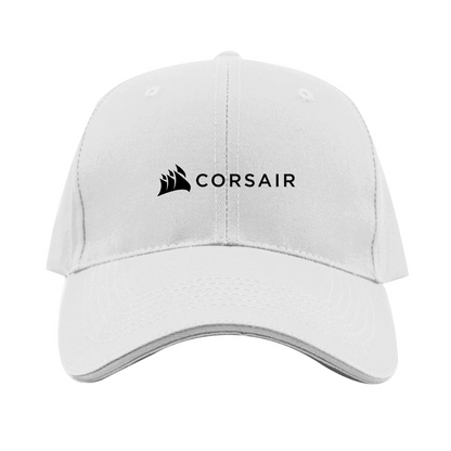 Corsair Logo  Dad Baseball Cap Hat