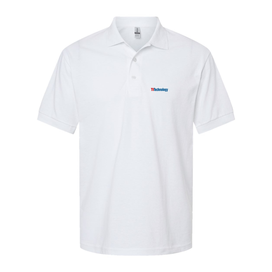 Men's TV Technology Logo Dry Blend Polo