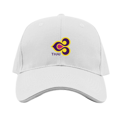 Thai Airlines Logo  Dad Baseball Cap Hat