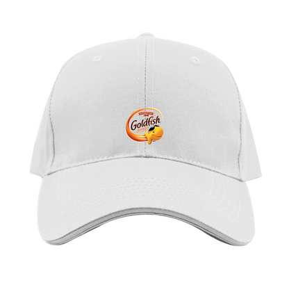 Goldfish Logo  Dad Baseball Cap Hat